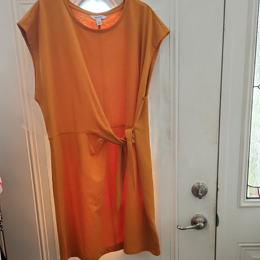 Nine West Bold Orange Top